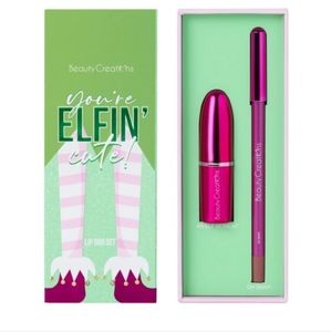 Pink Holiday Lipstick & Lip Pencil Duo Set NWT - (#0465)